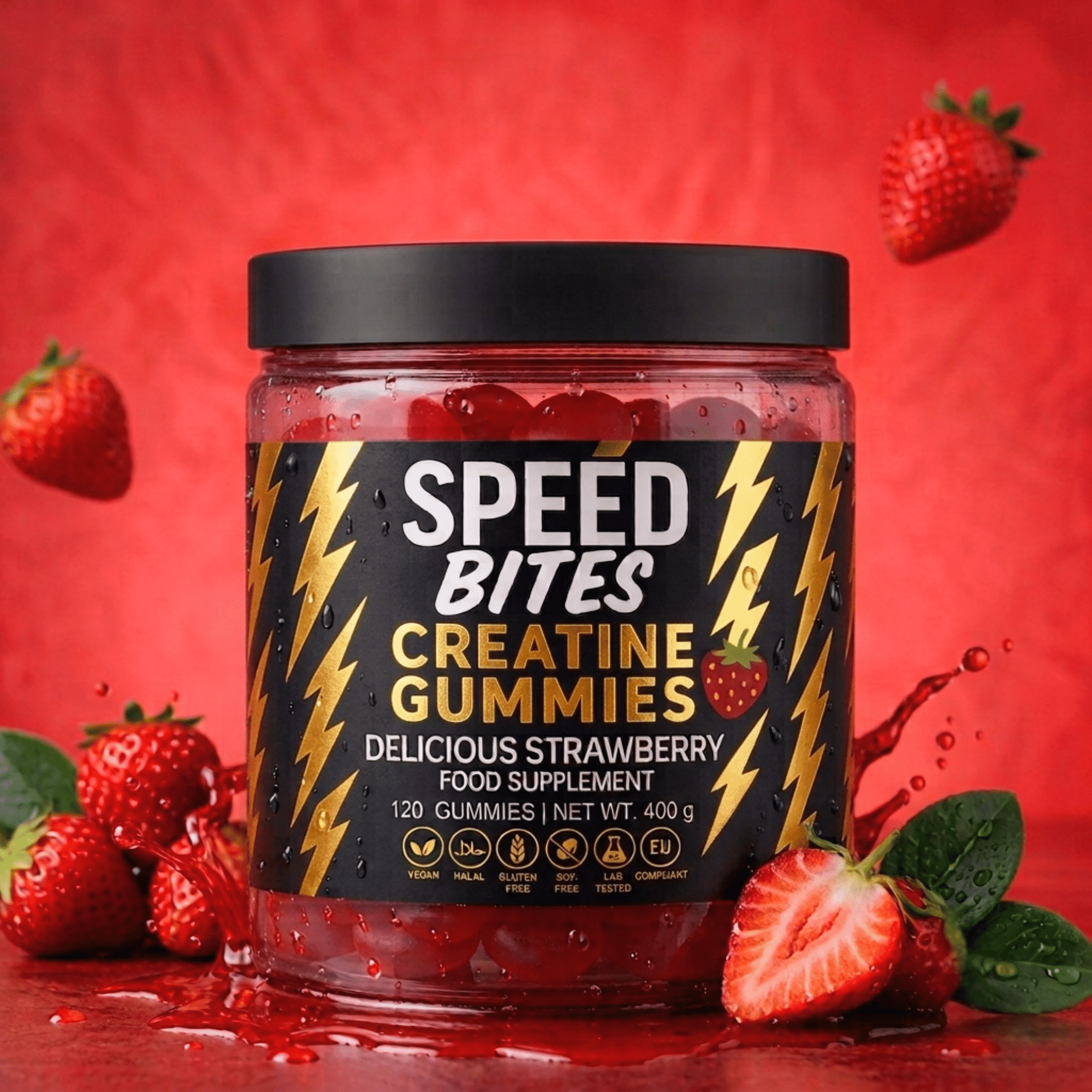Speed ​​Bites - Gominolas de clorhidrato de creatina