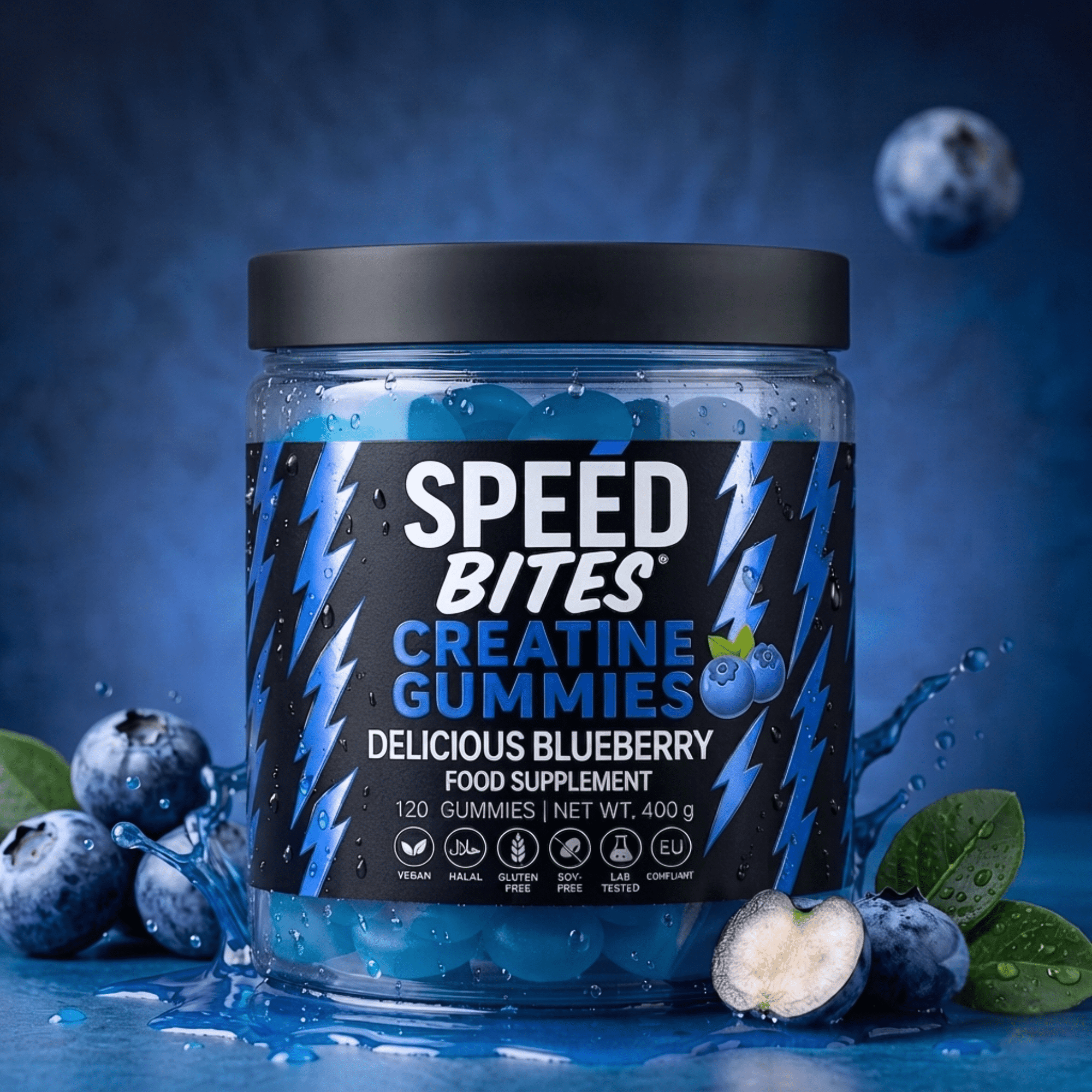 Speed ​​Bites - Gominolas de clorhidrato de creatina
