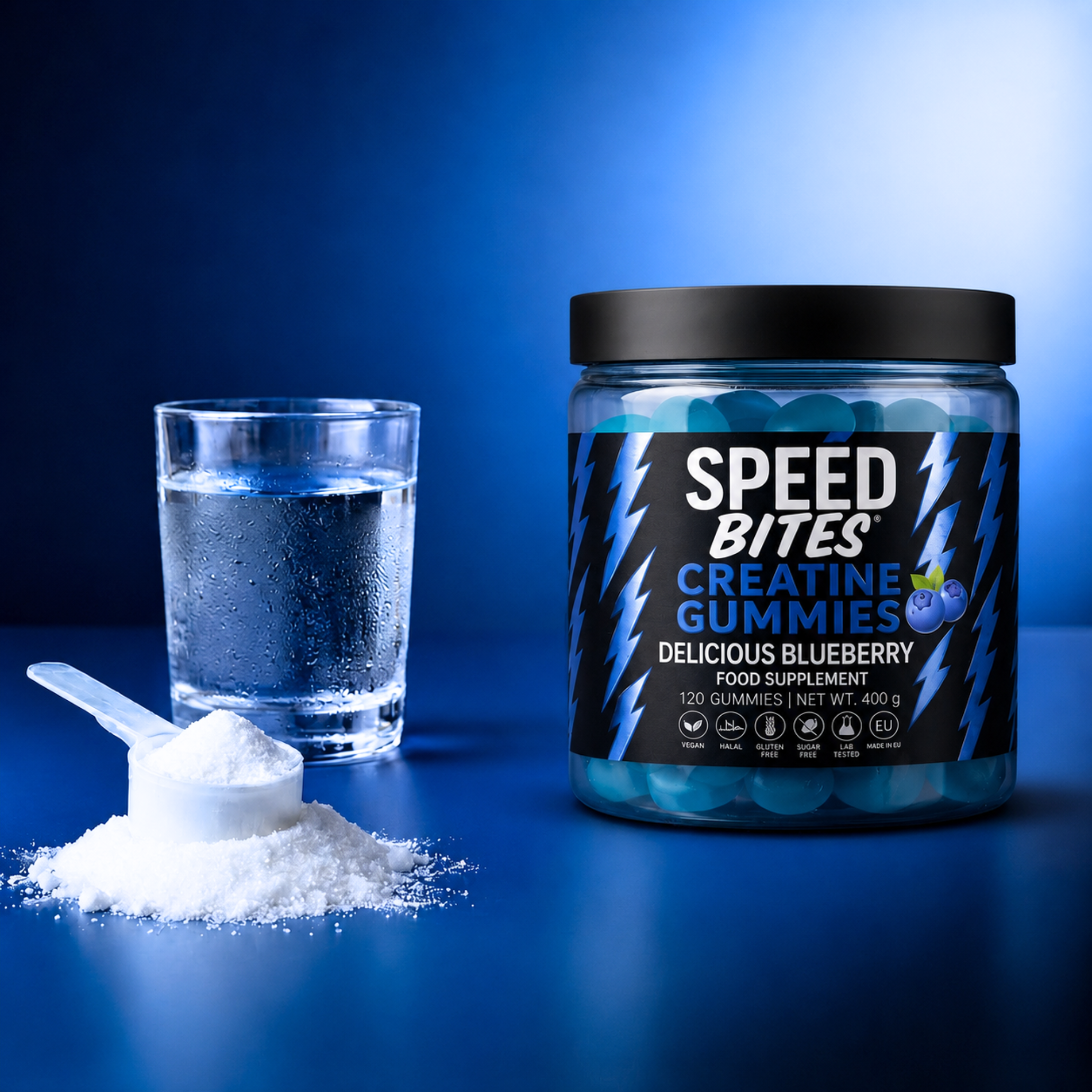 Speed ​​Bites – Kreatin-HCl-Gummibärchen