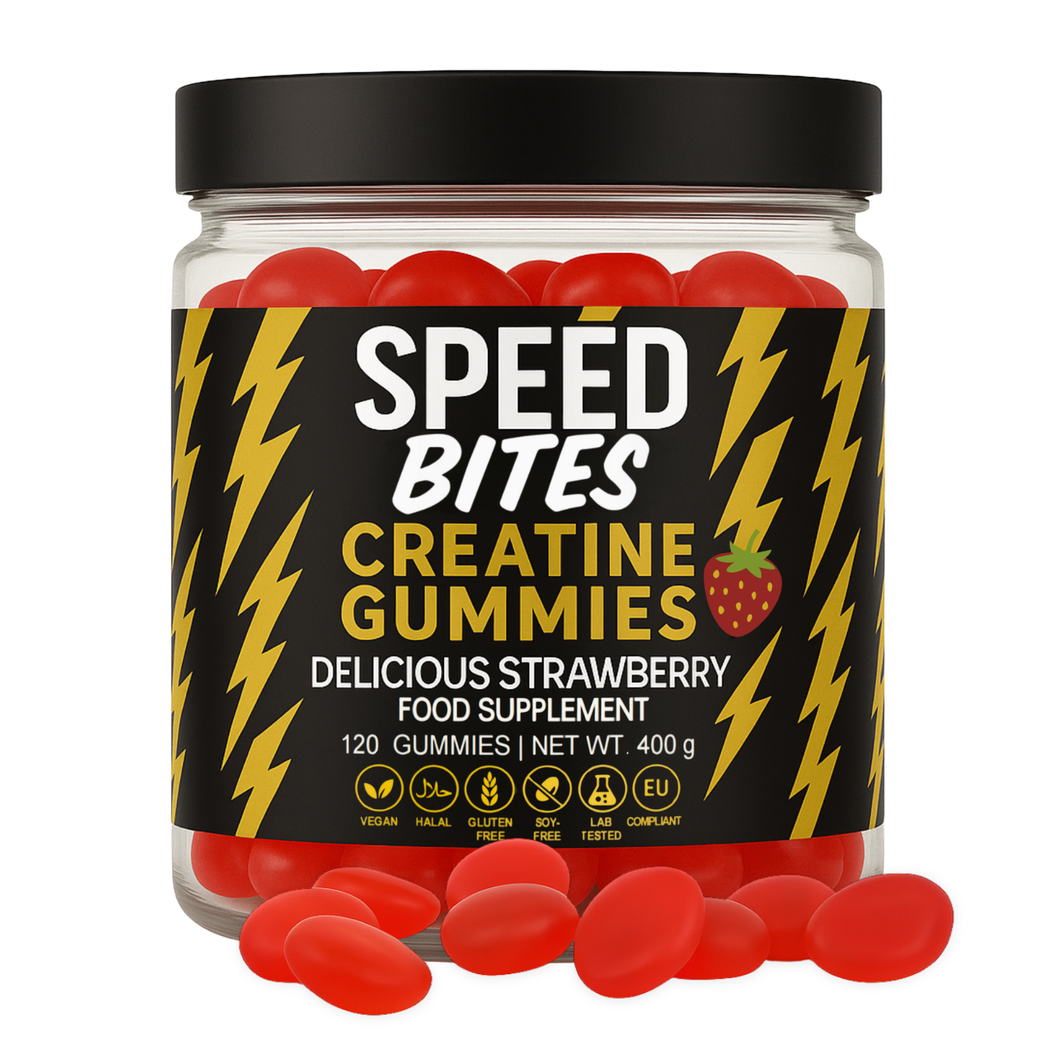 Speed Bites - Creatine HCl Gummies